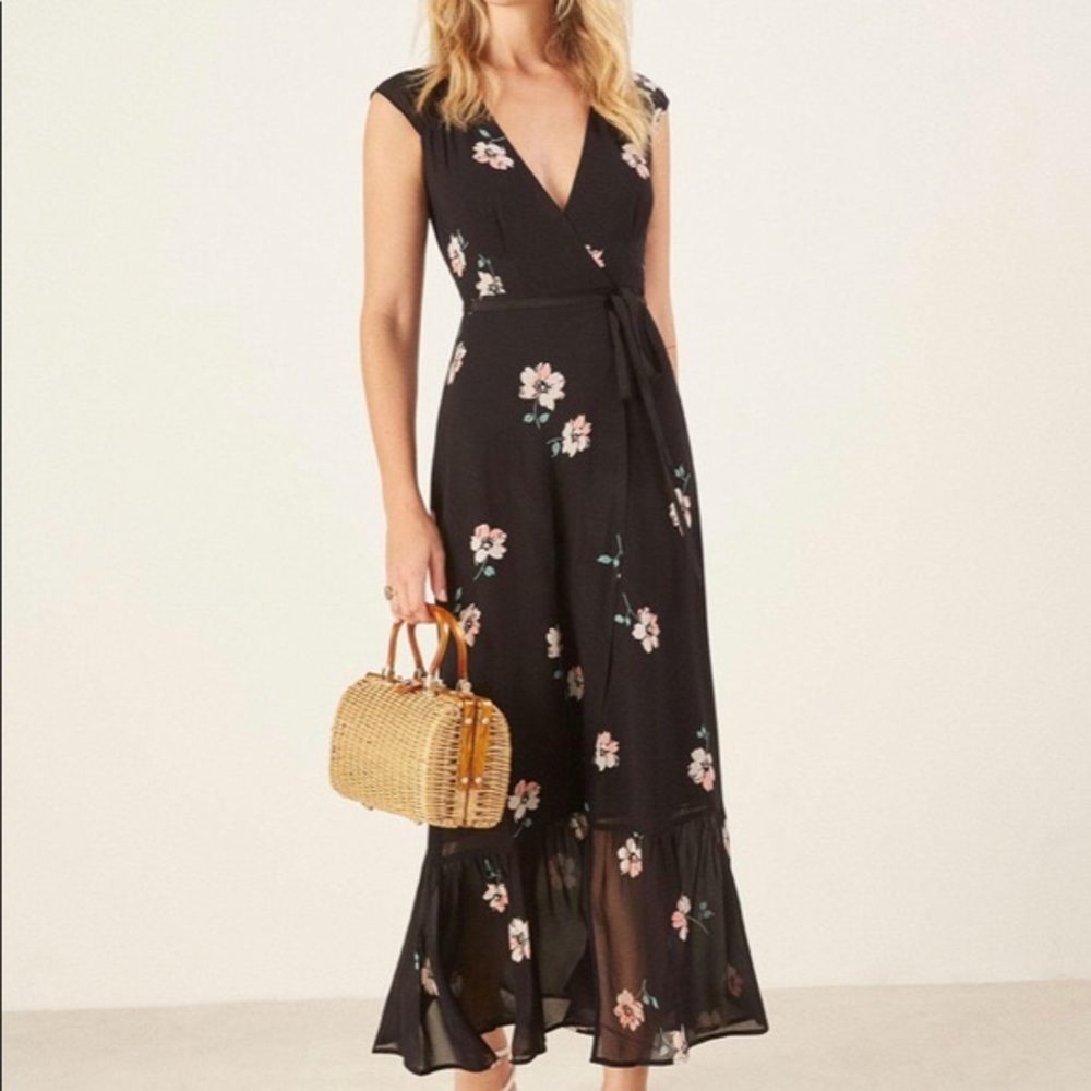 Haven wrap dress